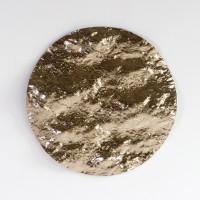 <a href="https://www.galeriegosserez.com/artistes/gernay-damien.html">Damien Gernay </a> - Ocean sunset - Champagne Gold